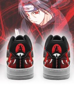 Itachi Sharingan Eyes Air Force Sneakers Naruto Anime Shoes PT04 - 2 - GearAnime