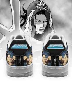 Jade King Takeuchi Air Gear Air Force Shoes Custom Anime Sneakers - 4 - GearAnime