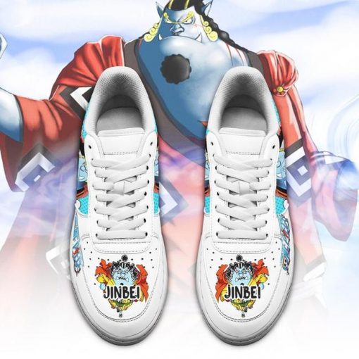 Jinbei Air Force Sneakers Custom One Piece Anime Shoes Fan PT04 - 2 - GearAnime