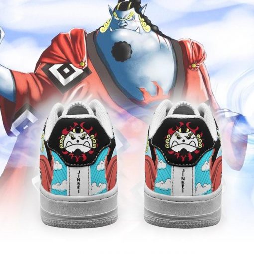 Jinbei Air Force Sneakers Custom One Piece Anime Shoes Fan PT04 - 3 - GearAnime
