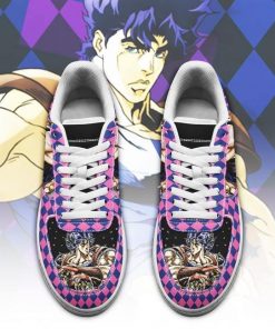 Jonathan Joestar Air Force Sneakers JoJo Anime Shoes Fan Gift Idea PT06 - 2 - GearAnime