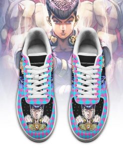 Josuke Higashikata Air Force Sneakers JoJo Anime Shoes Fan Gift Idea PT06 - 2 - GearAnime