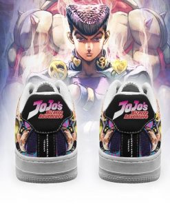 Josuke Higashikata Air Force Sneakers JoJo Anime Shoes Fan Gift Idea PT06 - 3 - GearAnime