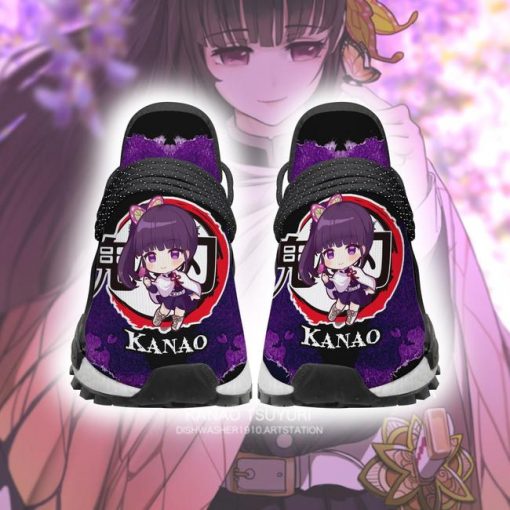 Kanao Tsuyuri NMD Shoes Custom Demon Slayer Anime Sneakers - 2 - GearAnime