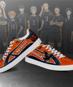 Karasuno High Skate Shoes Haikyuu Anime Custom Shoes PN10 - 4 - GearAnime