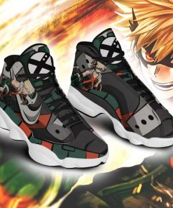 Katsuki Bakugou Jordan 13 Shoes My Hero Academia Anime Sneakers - 3 - GearAnime