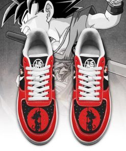 Kid Goku Air Force Sneakers Just Dragon Ball Anime Shoes Do It - 2 - GearAnime