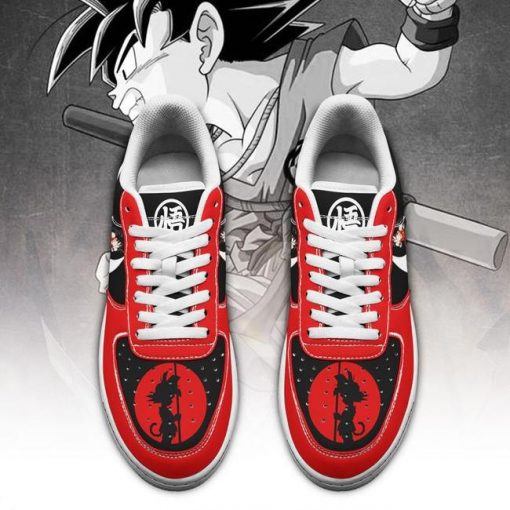 Kid Goku Air Force Sneakers Just Dragon Ball Anime Shoes Do It - 2 - GearAnime