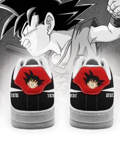 Kid Goku Air Force Sneakers Just Dragon Ball Anime Shoes Do It - 3 - GearAnime
