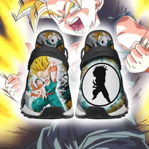 Kid Trunks Super Saiyan NMD Shoes Dragon Ball Z Anime Sneakers - 2 - GearAnime