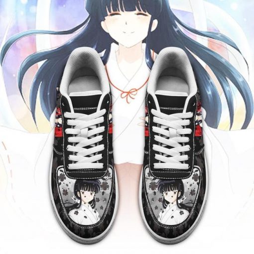 Kikyo Air Force Sneakers Inuyasha Anime Shoes Fan Gift Idea PT05 - 2 - GearAnime