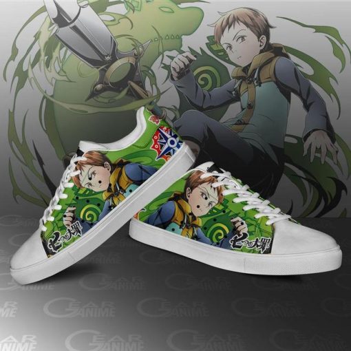 King Skate Shoes The Seven Deadly Sins Anime Custom Sneakers PN10 - 3 - GearAnime