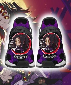 Kokushibou NMD Shoes Custom Demon Slayer Anime Sneakers - 2 - GearAnime