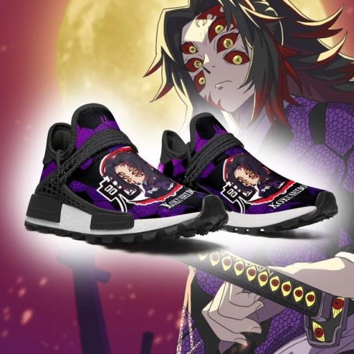 Kokushibou NMD Shoes Custom Demon Slayer Anime Sneakers - 3 - GearAnime