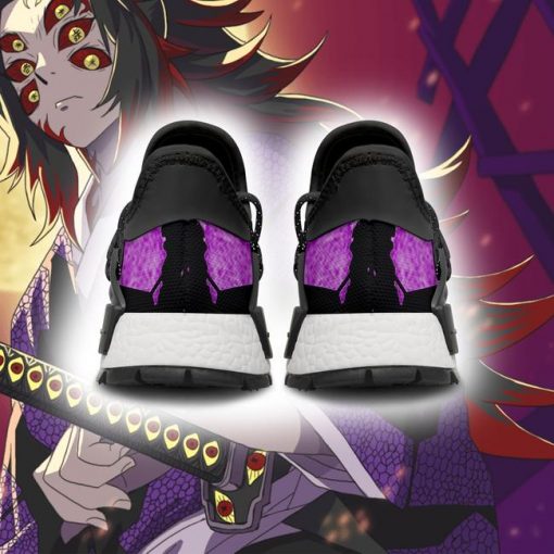 Kokushibou NMD Shoes Custom Demon Slayer Anime Sneakers - 4 - GearAnime