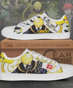 Koro Sensei Skate Sneakers Assassination Classroom Anime Shoes PN10 - 1 - GearAnime