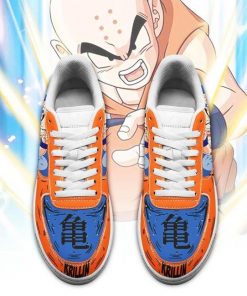 Krillin Air Force Sneakers Custom Dragon Ball Anime Shoes Fan Gift PT05 - 2 - GearAnime