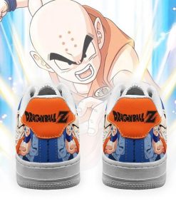 Krillin Air Force Sneakers Custom Dragon Ball Anime Shoes Fan Gift PT05 - 3 - GearAnime