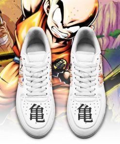 Krillin Air Force Sneakers Custom Dragon Ball Z Anime Shoes PT04 - 2 - GearAnime