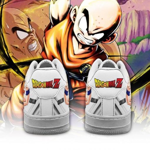 Krillin Air Force Sneakers Custom Dragon Ball Z Anime Shoes PT04 - 3 - GearAnime