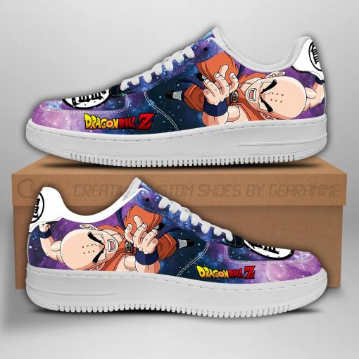 Krillin Air Force Sneakers Dragon Ball Z Anime Shoes Fan Gift PT04 - 1 - GearAnime
