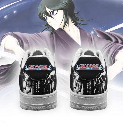 Kuchiki Rukia Air Force Sneakers Bleach Anime Shoes Fan Gift Idea PT05 - 3 - GearAnime