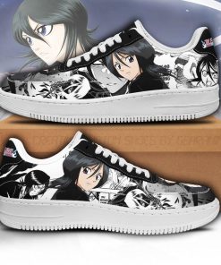 Kuchiki Rukia Air Force Sneakers Bleach Anime Shoes Fan Gift Idea PT05 - 1 - GearAnime