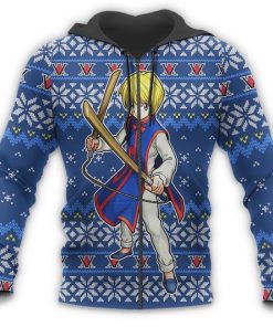 Kurapika Ugly Christmas Sweater Hunter X Hunter Anime Xmas Gift Custom Clothes - 7 - GearAnime