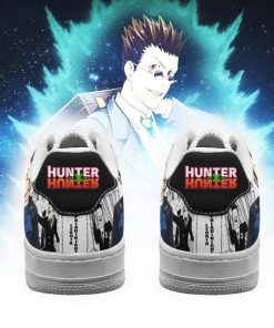 Leorio Air Force Sneakers Custom Hunter X Hunter Anime Shoes Fan PT05 - 3 - GearAnime