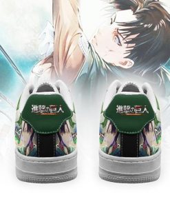 Levi Ackerman Attack On Titan Air Force Sneakers AOT Anime Shoes - 3 - GearAnime