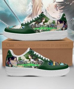 Levi Ackerman Attack On Titan Air Force Sneakers AOT Anime Shoes - 1 - GearAnime