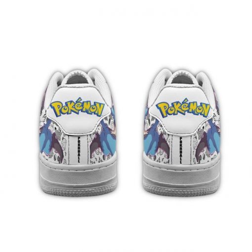 Lucario Air Force Sneakers Pokemon Shoes Fan Gift Idea PT04 - 3 - GearAnime