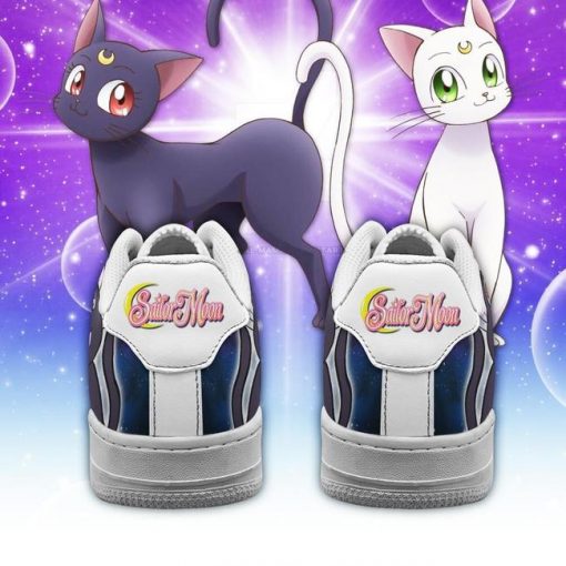 Luna Cat Air Force Sneakers Sailor Moon Anime Shoes Fan Gift PT04 - 3 - GearAnime