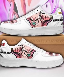 Majin Buu Air Force Sneakers Custom Dragon Ball Z Anime Shoes PT04 - 1 - GearAnime