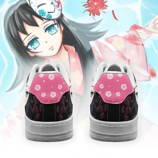 Makomo Air Force Sneakers Custom Demon Slayer Anime Shoes Fan PT05 - 3 - GearAnime