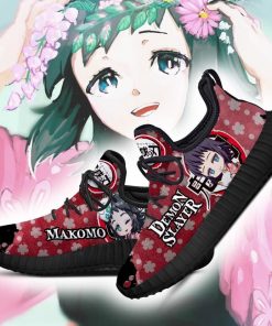 Makomo Reze Shoes Demon Slayer Anime Sneakers Fan Gift Idea - 3 - GearAnime