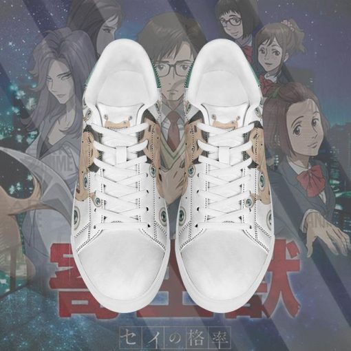 Parasyte Mamoru Uda Skate Sneakers Horror Anime Shoes PN10 - 4 - GearAnime