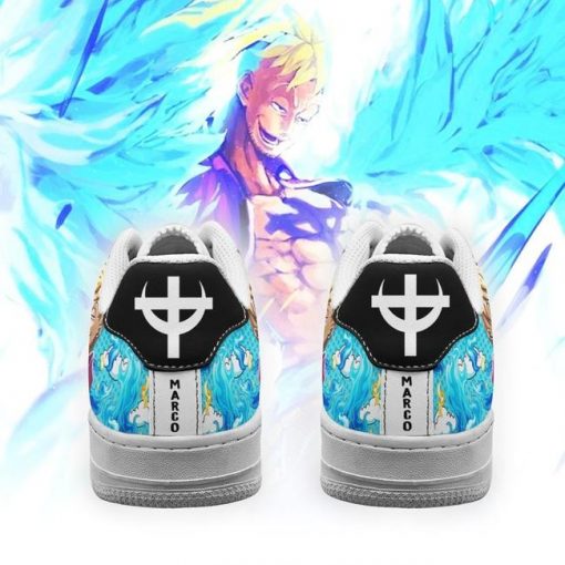 Marco Air Force Sneakers Custom One Piece Anime Shoes Fan PT04 - 3 - GearAnime