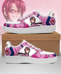 Mari Illustrious Makinami Air Force Sneakers Neon Genesis Evangelion Shoes - 1 - GearAnime
