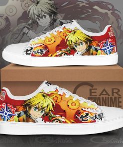 Meliodas Skate Shoes The Seven Deadly Sins Anime Custom Sneakers PN10 - 1 - GearAnime