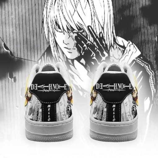 Mello Air Force Sneakers Death Note Anime Shoes Fan Gift Idea PT06 - 3 - GearAnime
