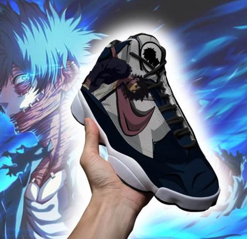 MHA Dabi Jordan 13 Shoes My Hero Academia Anime Sneakers - 3 - GearAnime