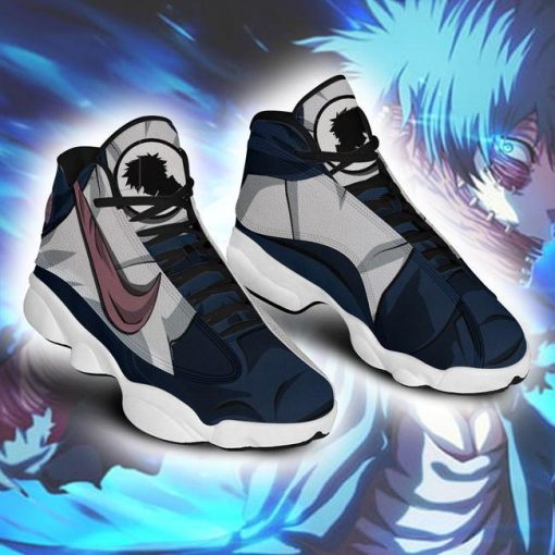 MHA Dabi Jordan 13 Shoes Skill My Hero Academia Anime Sneakers - 2 - GearAnime