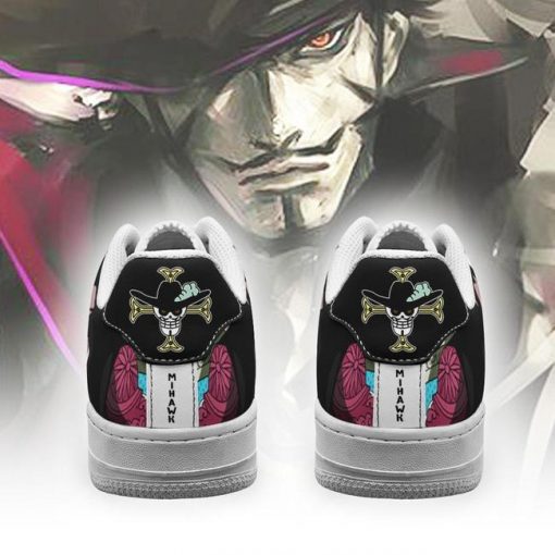 Mihawk Air Force Sneakers Custom One Piece Anime Shoes Fan PT04 - 3 - GearAnime