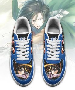 Mikasa Ackerman Attack On Titan Air Force Sneakers AOT Anime Shoes - 2 - GearAnime