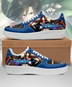 Mikasa Ackerman Attack On Titan Air Force Sneakers AOT Anime Shoes - 1 - GearAnime