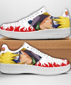 Minato Air Force Sneakers Naruto Anime Shoes Fan Gift PT04 - 1 - GearAnime