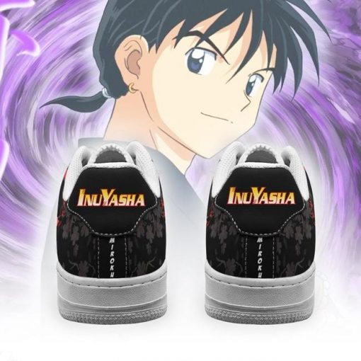 Miroku Air Force Sneakers Inuyasha Anime Shoes Fan Gift Idea PT05 - 3 - GearAnime