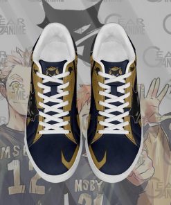 MSBY Black Jackal Skate Shoes Haikyuu Anime Custom Shoes PN10 - 4 - GearAnime