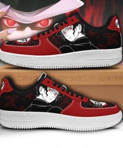 Muzan Air Force Sneakers Custom Demon Slayer Anime Shoes Fan PT05 - 1 - GearAnime